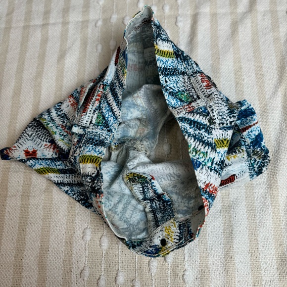 RAG & BONE Jean Surf Knit MultiColor Shorts size 28 - Picture 12 of 12